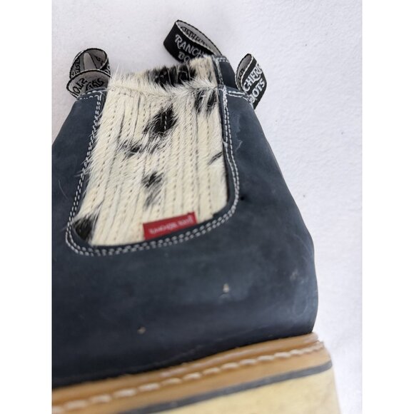 Rancherr Lechera boots women’s Blue booties SZ 6.5 - Picture 4 of 10